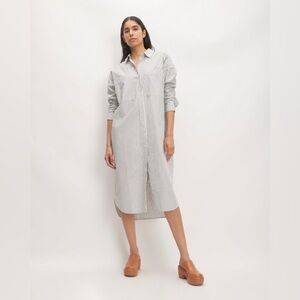 Everlane Midi Cotton Shirt Dress